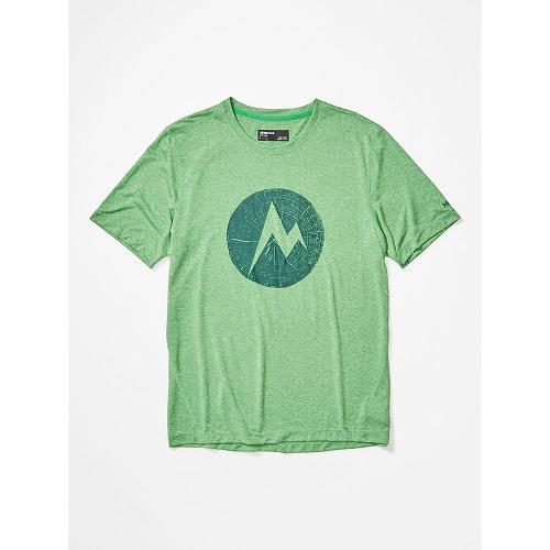 Marmot Transporter Clothes - Mens T-Shirts Green CA3204765 Canada